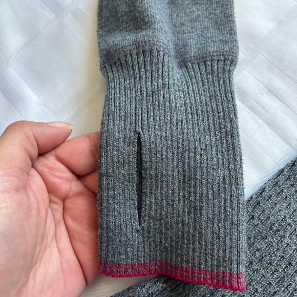 Eddie Bauer Quarter Zip Grey Lightweight Top - Picture 11 of 13